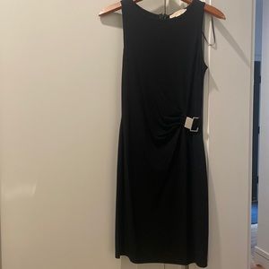 Womens simple black dress